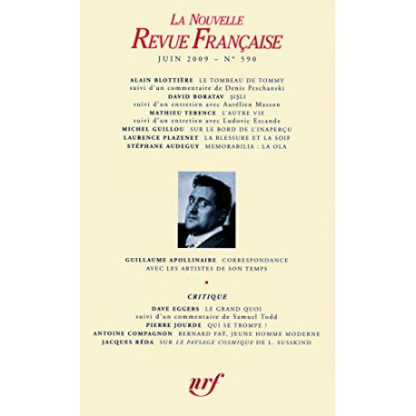 La Nouvelle Revue Française La Nouvelle Revue Française