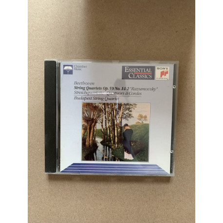 Beethoven : Quatuors à cordes Op. 59 "Razumovsky" n° 1 et n° 2