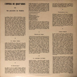 L'Opéra De Quat'Sous