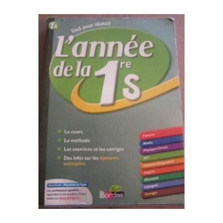 L'Année de la 1re tout pour réussir