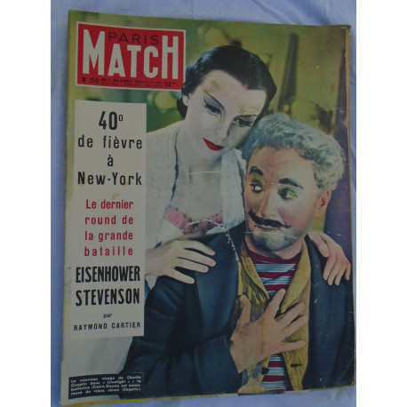 Magazine Paris Match - 190 - novembre 1952 - le nouveau visage de... Magazine Paris Match - 190 - novembre 1952 - le nouveau visage de...