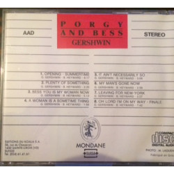 GERSHWIN - PORGY AND BESS