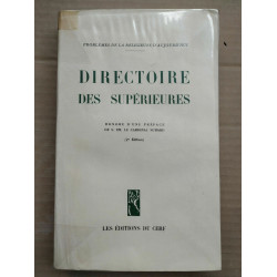 Cardinal Suhard Directoire des supérieures Les