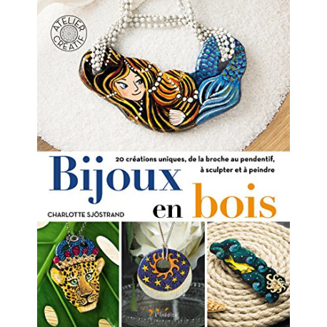 Bijoux en bois : 20 créations uniques de la broche au pendentif à... Bijoux en bois : 20 créations uniques de la broche au pendentif à...