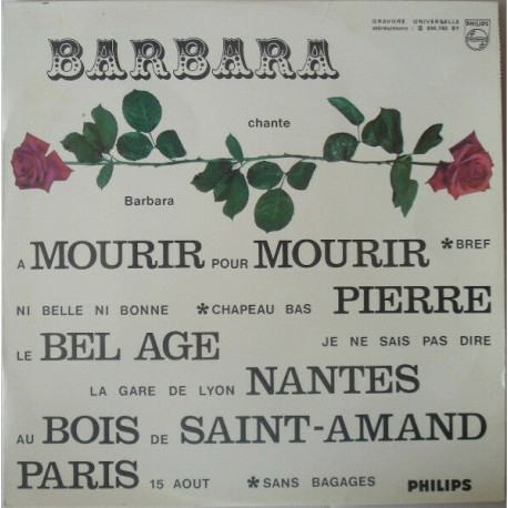 Barbara Chante Barbara