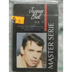 Jacques Brel Vol 1 Master Serie Cassette Audio-K7 NEUVE SOUS BLISTER