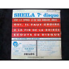 Sheila 7e disqueecoute ce disque-Vous les copains je ne 45t 434 954