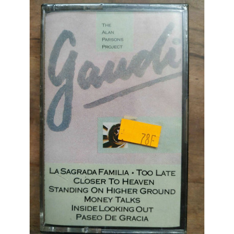 The Alan Parsons Project Gaudi Cassette Audio-K7 NEUVE SOUS BLISTER