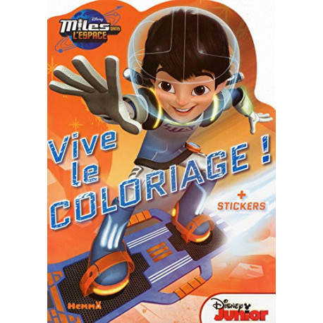 Miles dans l'Espace - Vive le coloriage Miles dans l'Espace - Vive le coloriage