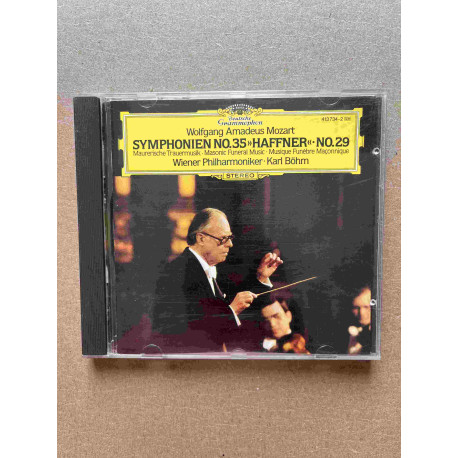 Mozart: Symphonien No 35 Haffner - Karl Bohm/ CD
