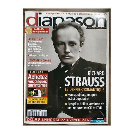 diapason Le Magazine de la Musique Classique et de la Hifi Nº515... diapason Le Magazine de la Musique Classique et de la Hifi Nº515...