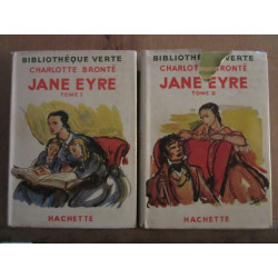 Charlotte brontë Jane Eyre Tomes I ii hachette Bibliothèque verte