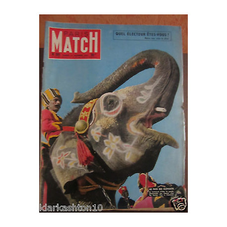PARIS match n 351 1955
