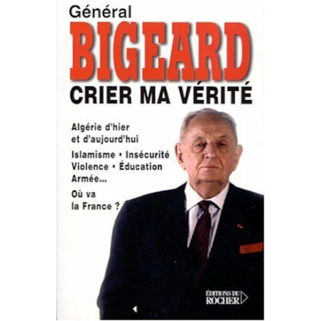 Crier ma vérité Crier ma vérité