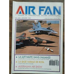 Air Fan Le Mensuel de L'aeronautique Militaire Nº 122 Janvier 1989
