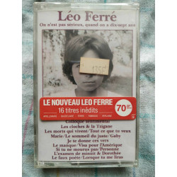 Léo Ferré On n'est pas sérieux quand On a dix-sept ans Cassette...