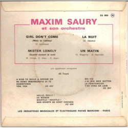 Mister Lonely (Quand Revient La Nuit)
