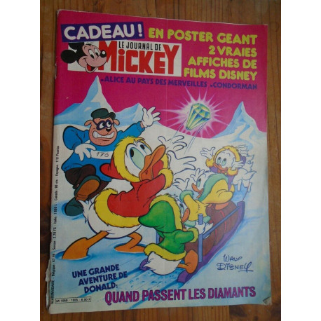 Le Journal de Mickey hebdomadaire N 1555