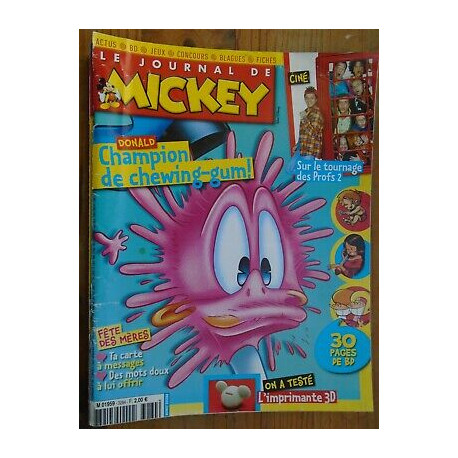 Le journal de Mickey hebdomadaire n 3284