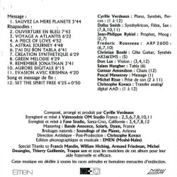 Rhapsodies Pour La Planete Bleue
