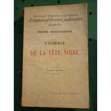 Pierre bouchardon L'Auberge de la Tête noire