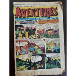 Aventures Le Magazine des Jeunes Gens n 13 27 Mars 1950