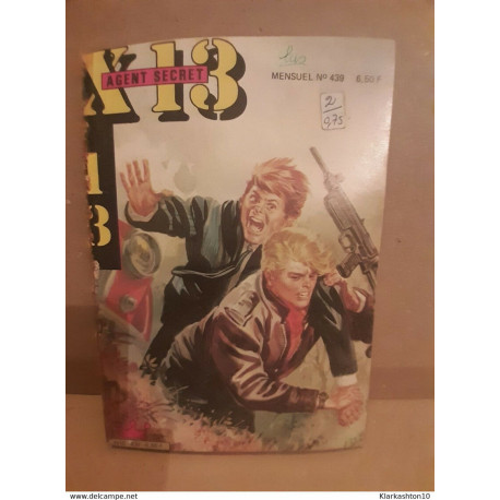 X-13 Agent Secret N°439/