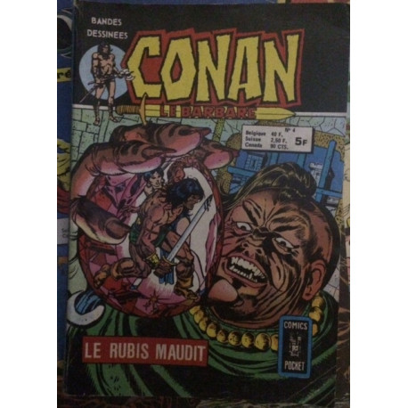 CONAN LE BARBARE - LE RUBIS MAUDIT N°4 CONAN LE BARBARE - LE RUBIS MAUDIT N°4
