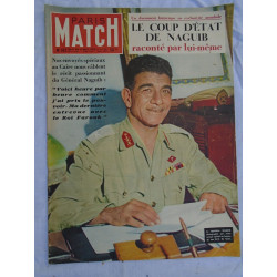 Magazine Paris Match - 182 - Coup d'état de Naguib