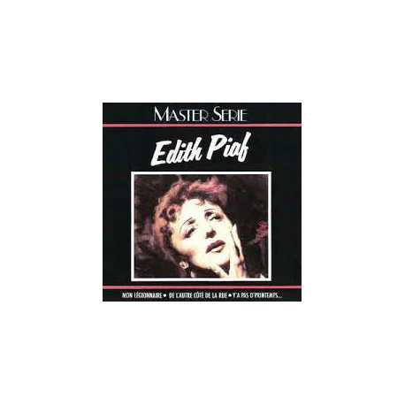 Master Serie : Edith Piaf Vol. 1 - Edition remasterisée avec livret Master Serie : Edith Piaf Vol. 1 - Edition remasterisée avec livret