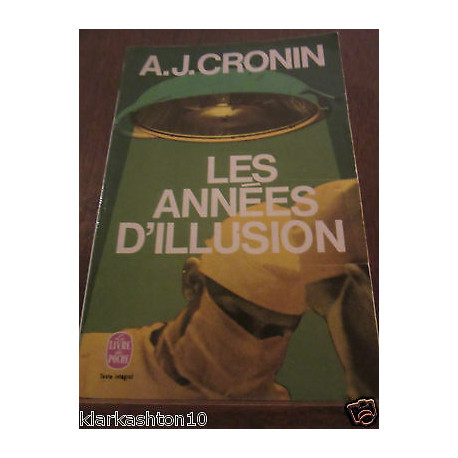 cronin les années d'illusion