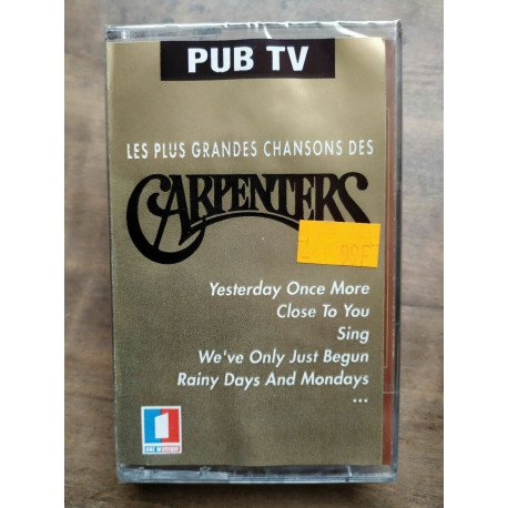 Les plus grandes chansons des Carpenters Cassette Audio-K7 NEUVE... Les plus grandes chansons des Carpenters Cassette Audio-K7 NEUVE...