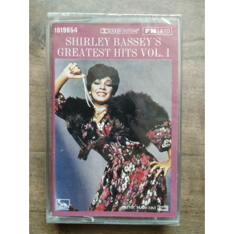 Shirley Bassey's greatest hits vol 1 Cassette Audio-K7 NEUF SOUS... Shirley Bassey's greatest hits vol 1 Cassette Audio-K7 NEUF SOUS...