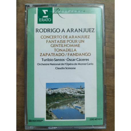 Rodrigo A Aranjuez Concerto à Aranjuez - Oscar Caceres Cassette... Rodrigo A Aranjuez Concerto à Aranjuez - Oscar Caceres Cassette...