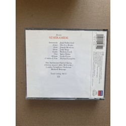 Rossini: Semiramide - Richard Bonynge/ Coffret 3 CD