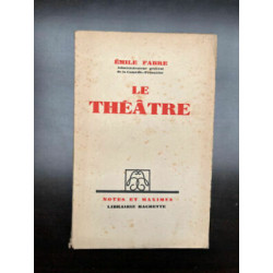 Le théâtre Notes et maximes hachette