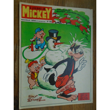 Le journal de Mickey hebdomadaire n 862