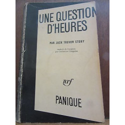 Jack Trevor story une question d'heures Nrf Collection Panique n4