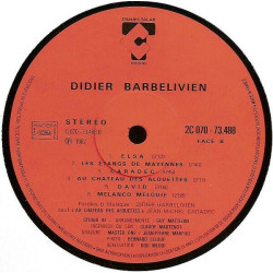 Didier Barbelivien (Elsa - Elle)