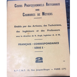 COURS PROFESSIONNELS ARTISANAUX DES CHAMBRES DE METIERS - FRANCAIS...