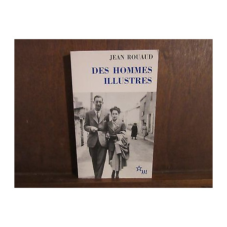 DES HOMMES ILLUSTRES