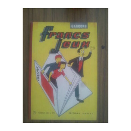 álbum Encuadernado Francs Juegos N º 23 niño numéros 261 de 272 1957