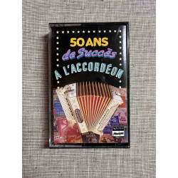 Cassette 50 ans de succès à l'accordéon Cassette Audio-K7
