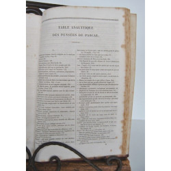 MORALISTES FRANCOIS 1834 Pascal Rochefoucauld Bruyère Vauvenargues
