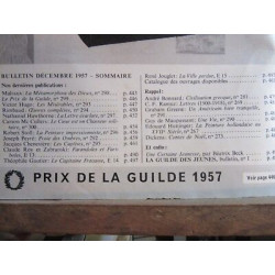 Guilde du livre lausanne Bulletin mensuel n12 Decembre 22ème année