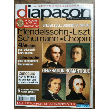 diapason Le Magazine de la Musique Classique et de la hi fi Nº510... diapason Le Magazine de la Musique Classique et de la hi fi Nº510...