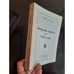 Instruction Générale relative à L'Etat Civil n 1043 1975
