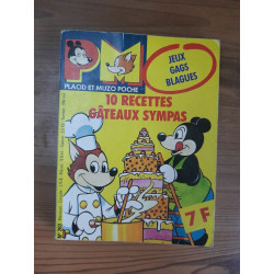 Placid et Muzo poche Nº 263 Jeux Gags blagues 1990