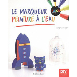 Le marqueur peinture à l'eau