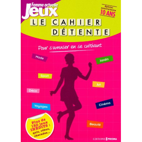 Cahier de jeux de Femme Actuelle Cahier de jeux de Femme Actuelle